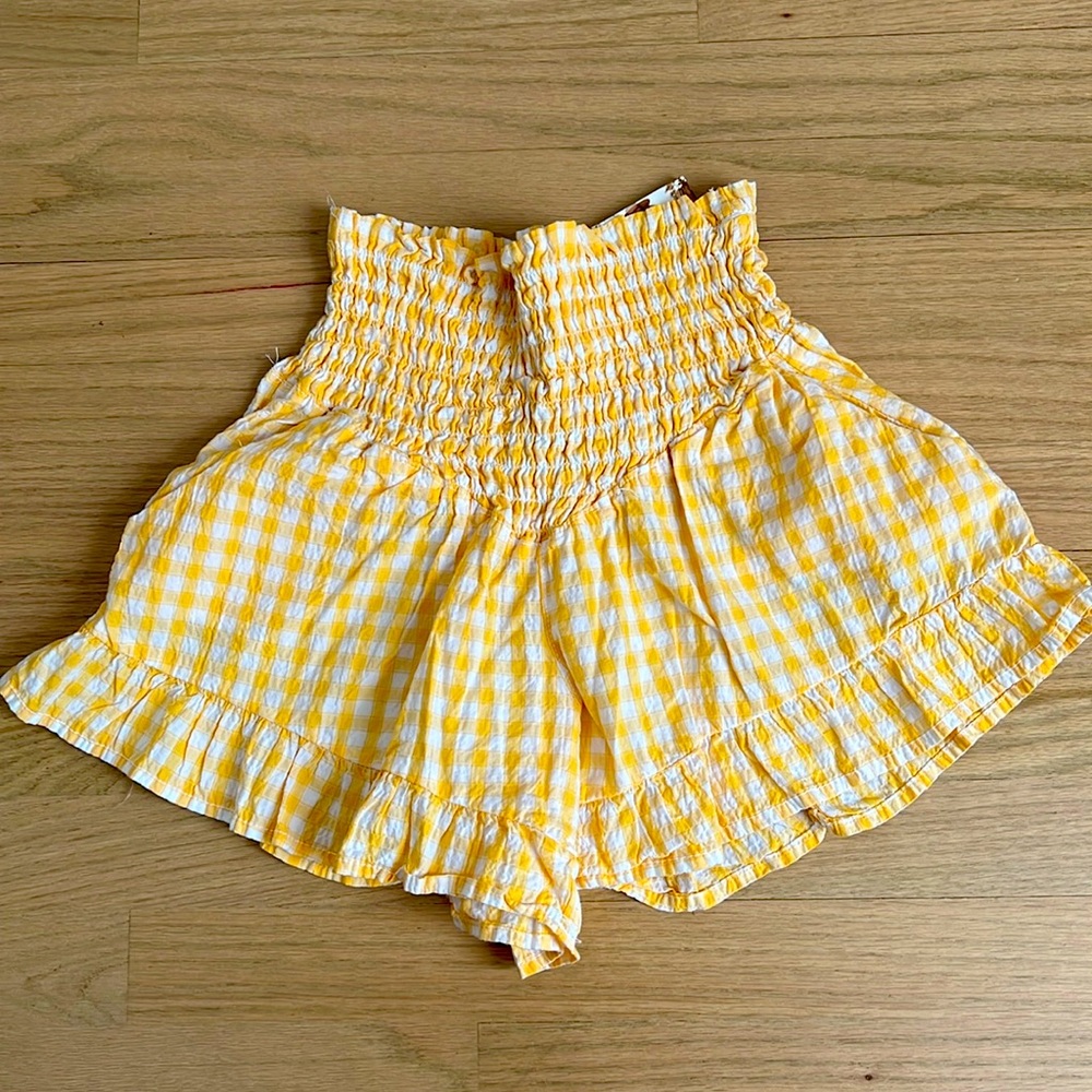 Gingham Short
